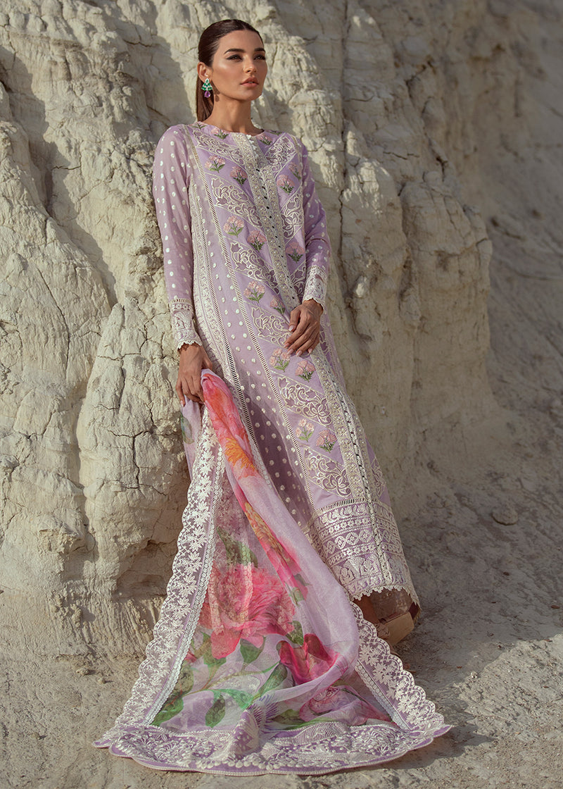 Chikkankari  Reinvented - 7A - Amethyst