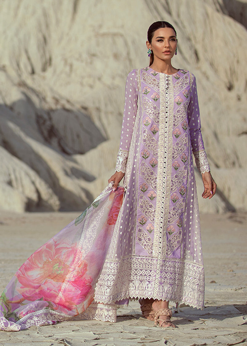 Chikkankari  Reinvented - 7A - Amethyst