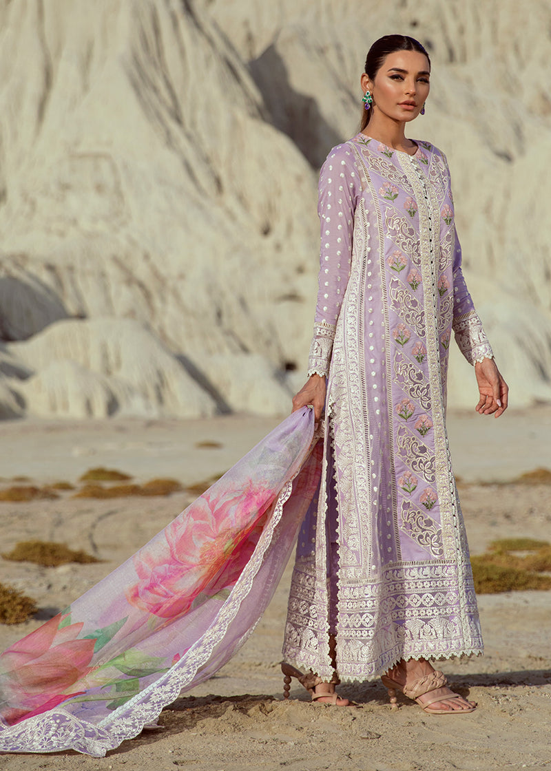 Chikkankari  Reinvented - 7A - Amethyst