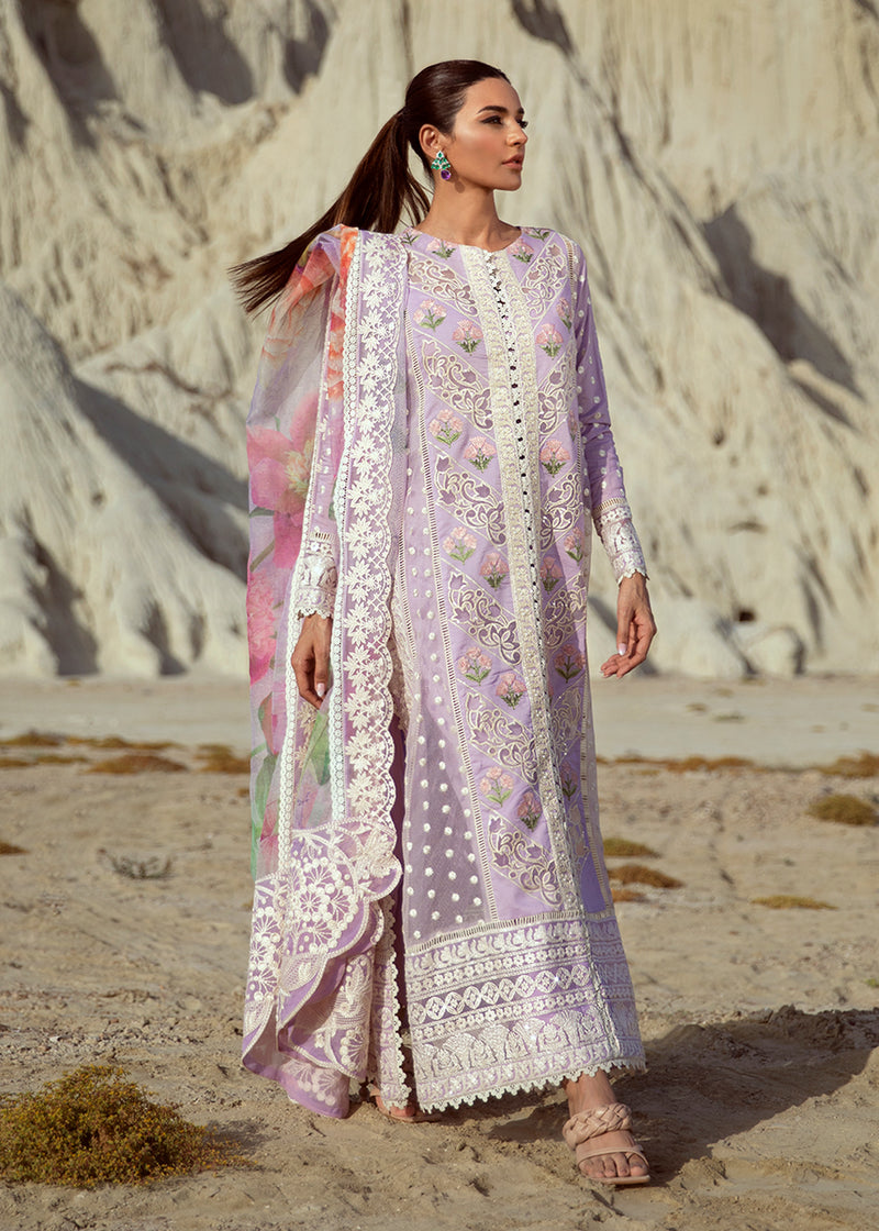Chikkankari  Reinvented - 7A - Amethyst