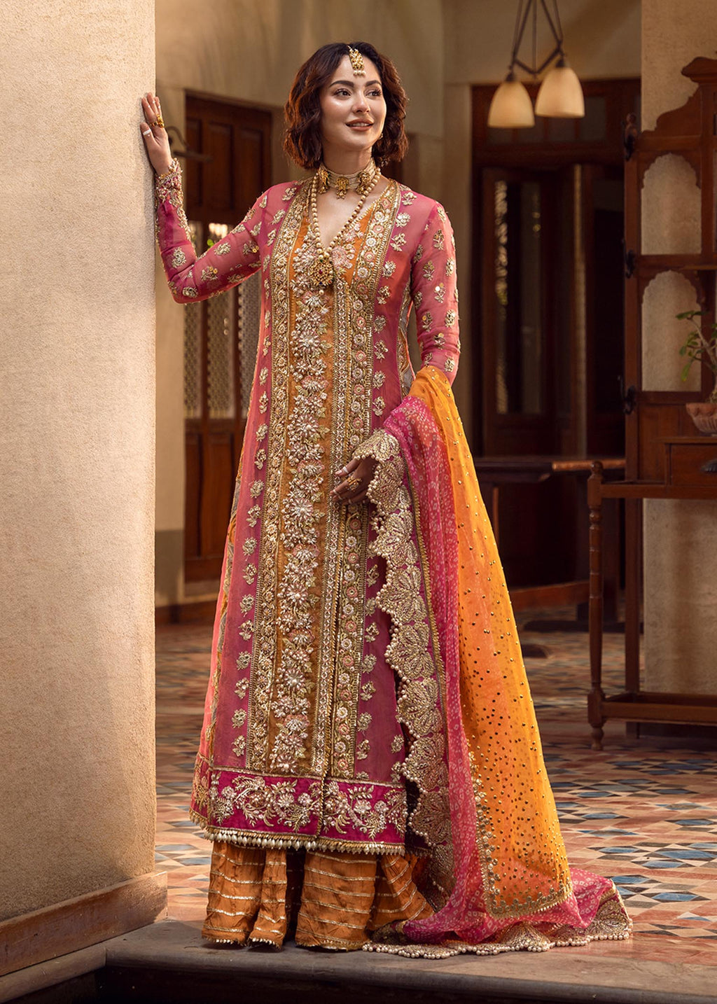 AIK JHALAK CRIMSON X SAIRA SHAKIRA WEDDING COLLECTION crimsonpk